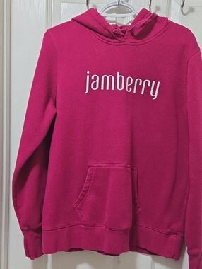 Jamberry Bright Hot Pink Pullover Hoodie